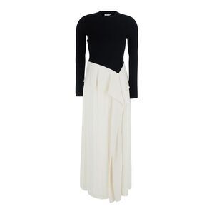 Simkhai Women Long Black Dress With V-Neck